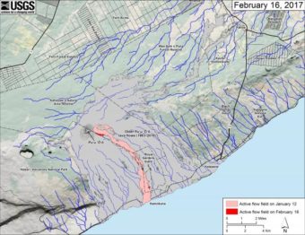 Kilauea lava flow Feb 16 2017 (USGS)